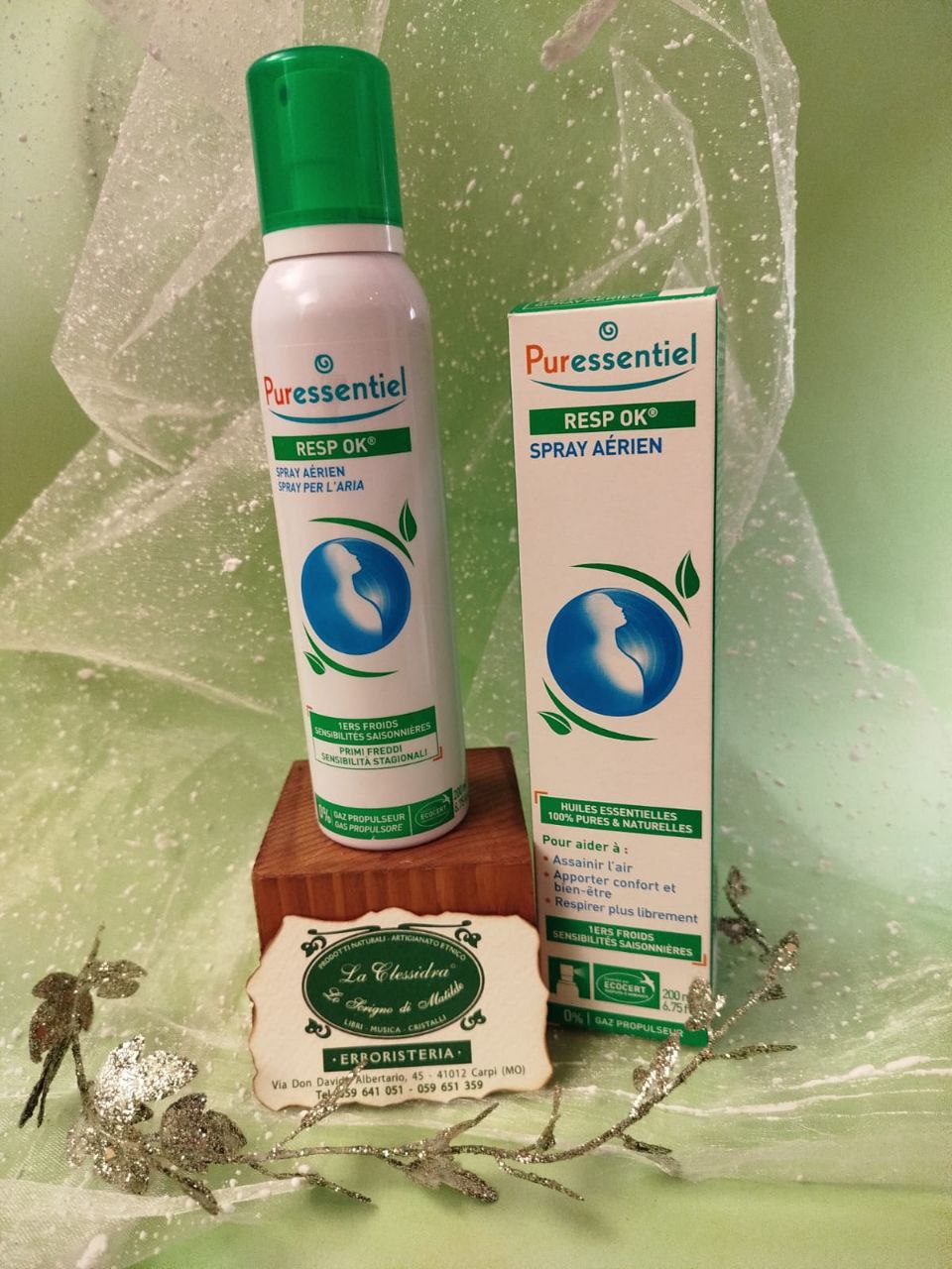 PURESSENZIAL RESPIRO OK SPRAY PER L'ARIA