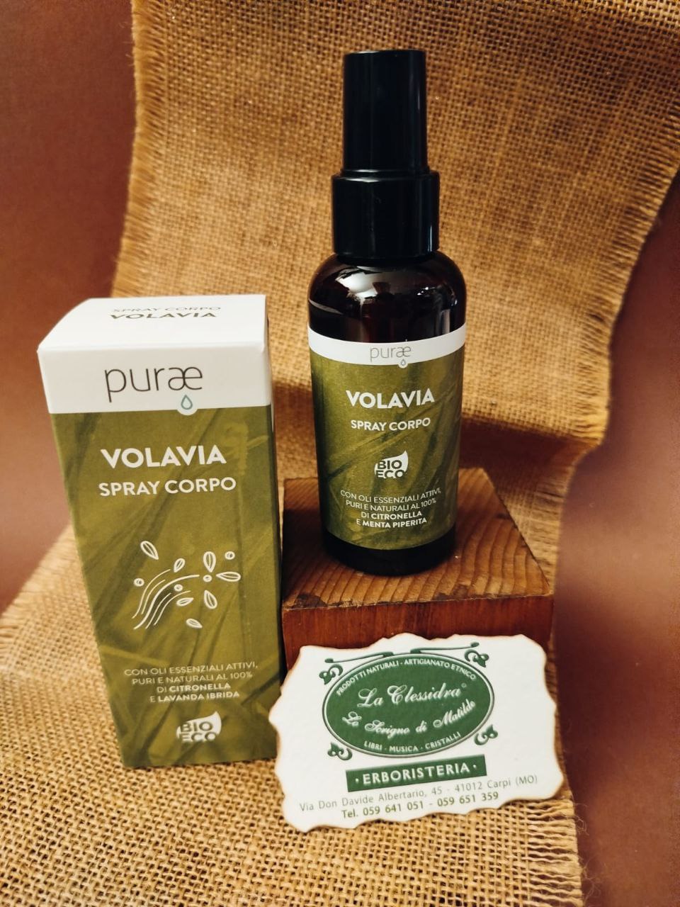 VOLAVIA NASOTERAPIA: SPRAY CORPO ANTIZANZARE