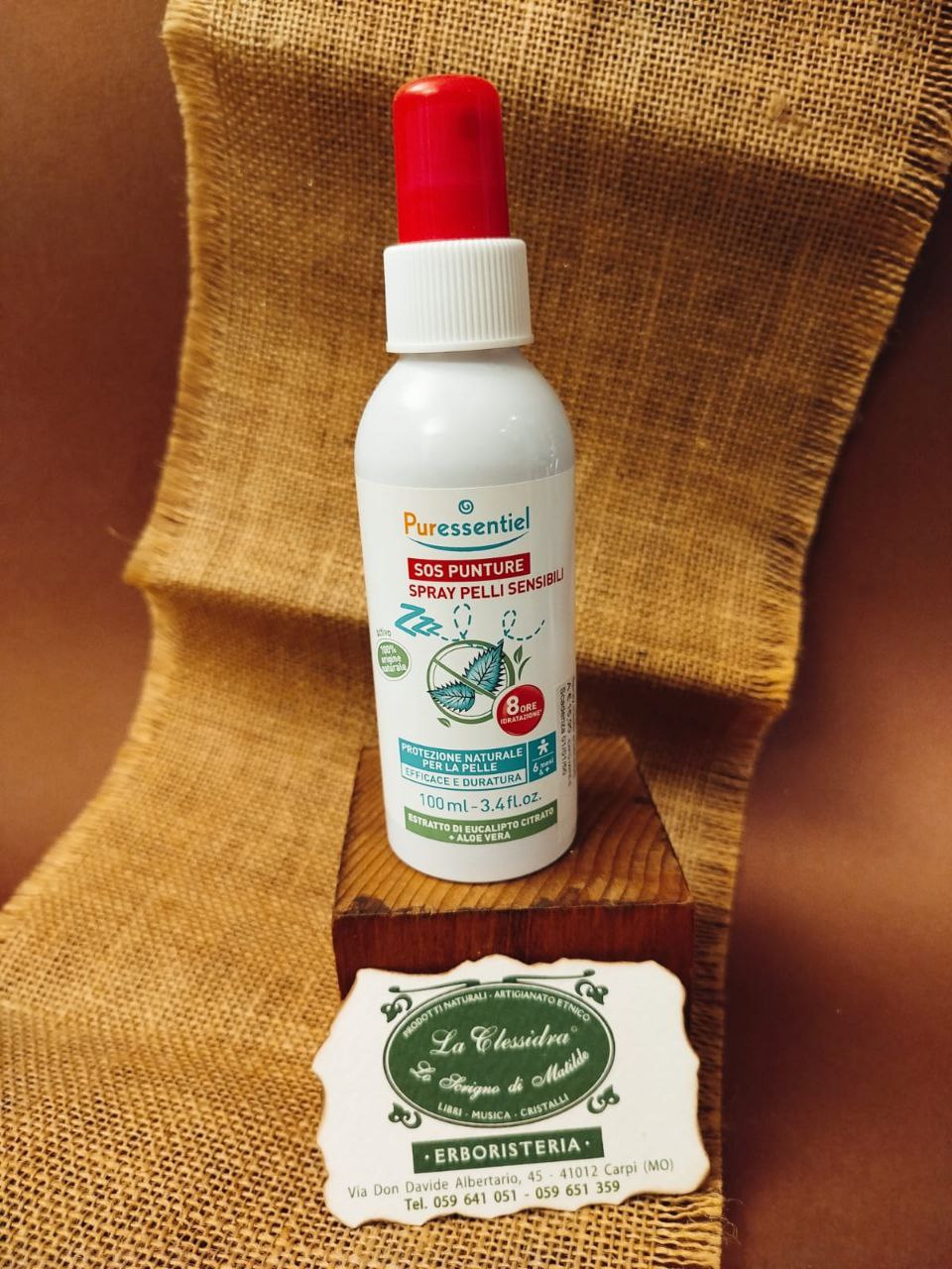 PURESSENTIEL: SPRAY ZANZARE PELLI SENSIBILI