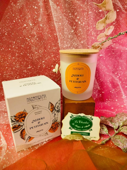 CANDELA NASOTERAPIA: NEROLI E PETITGRAIN