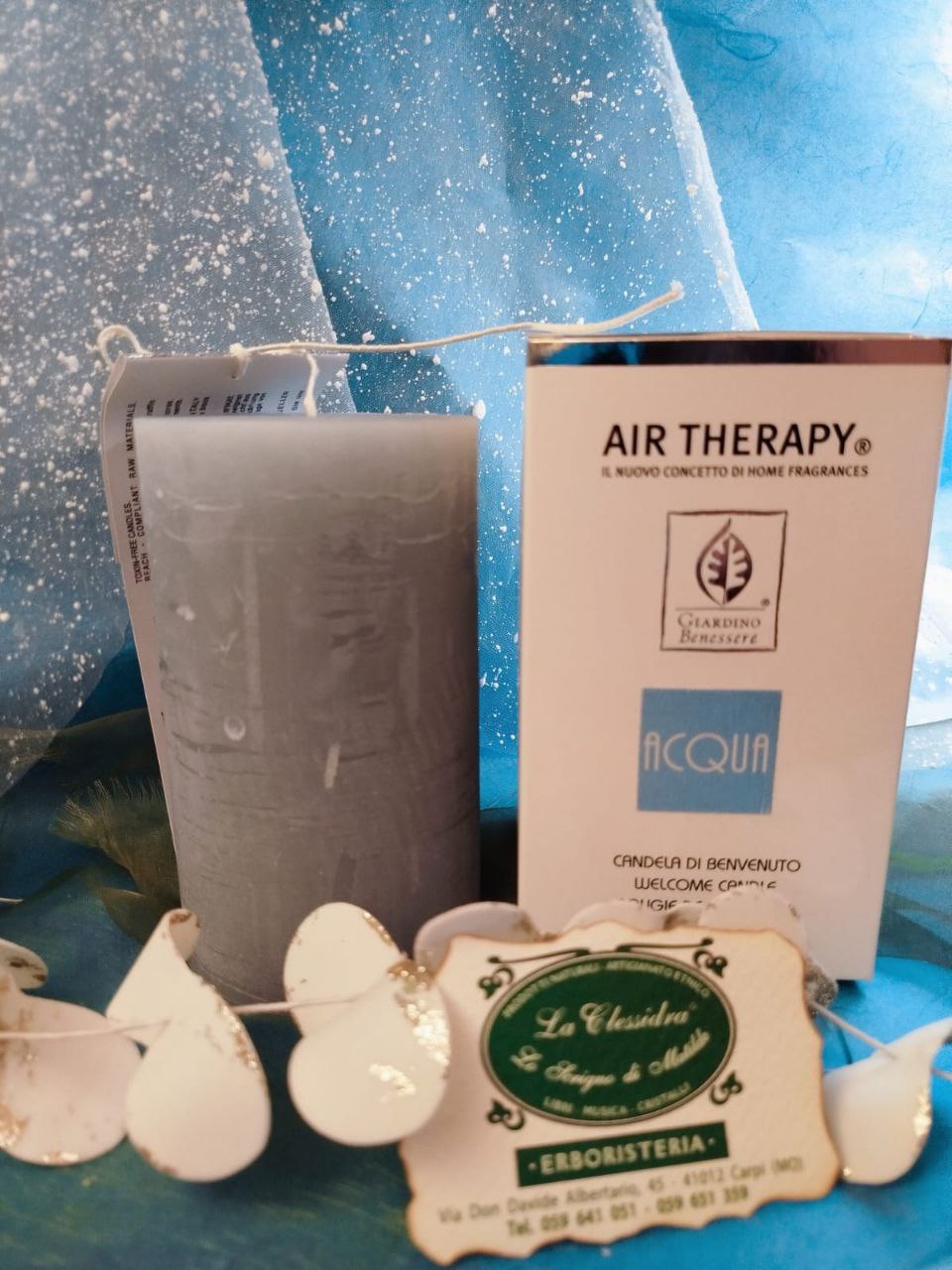 CANDELA AIR THERAPY MEDIA DA 100 ORE: ACQUA