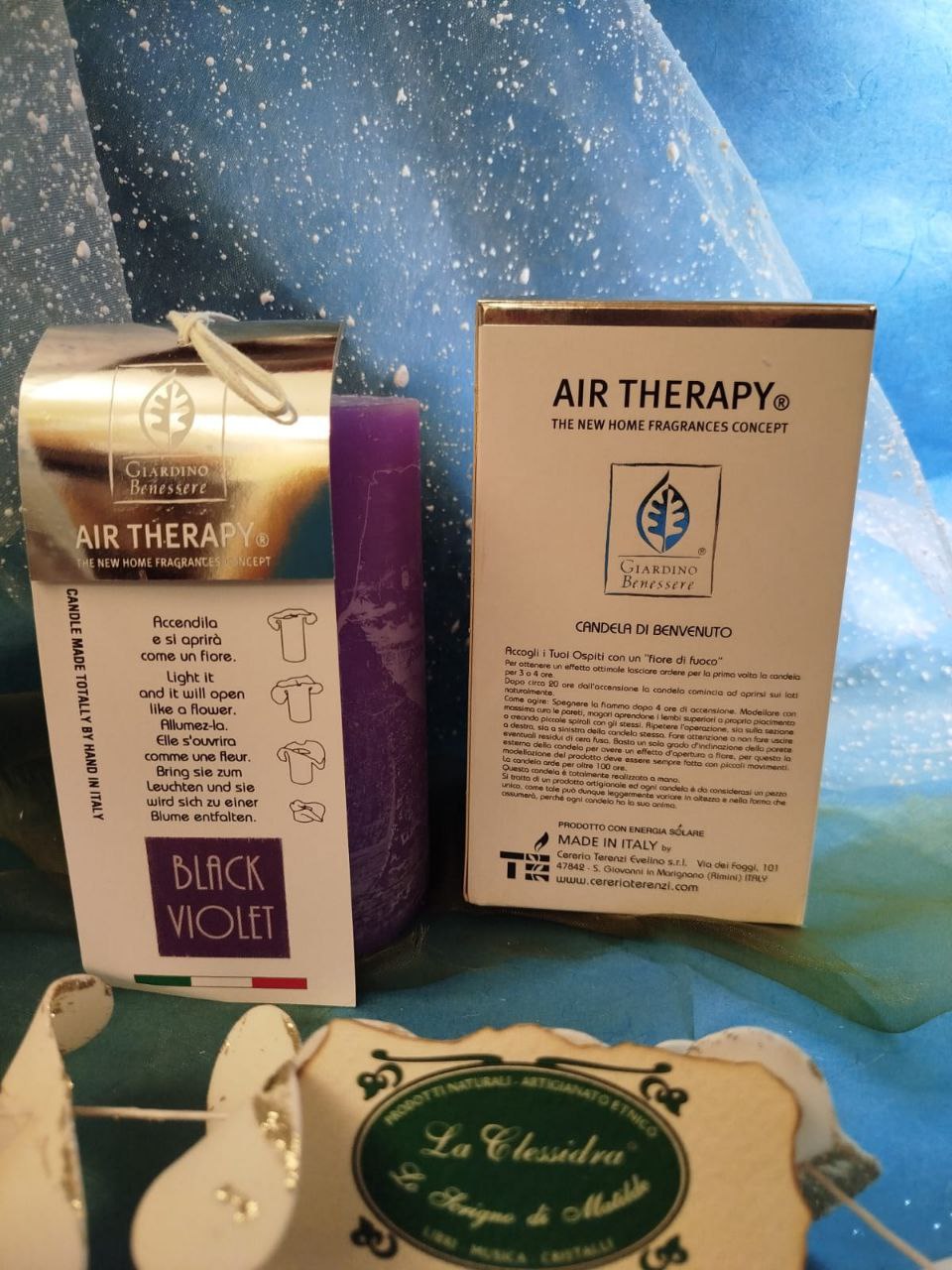 CANDELA AIR THERAPY MEDIA DA 100 ORE: BLACK VIOLET