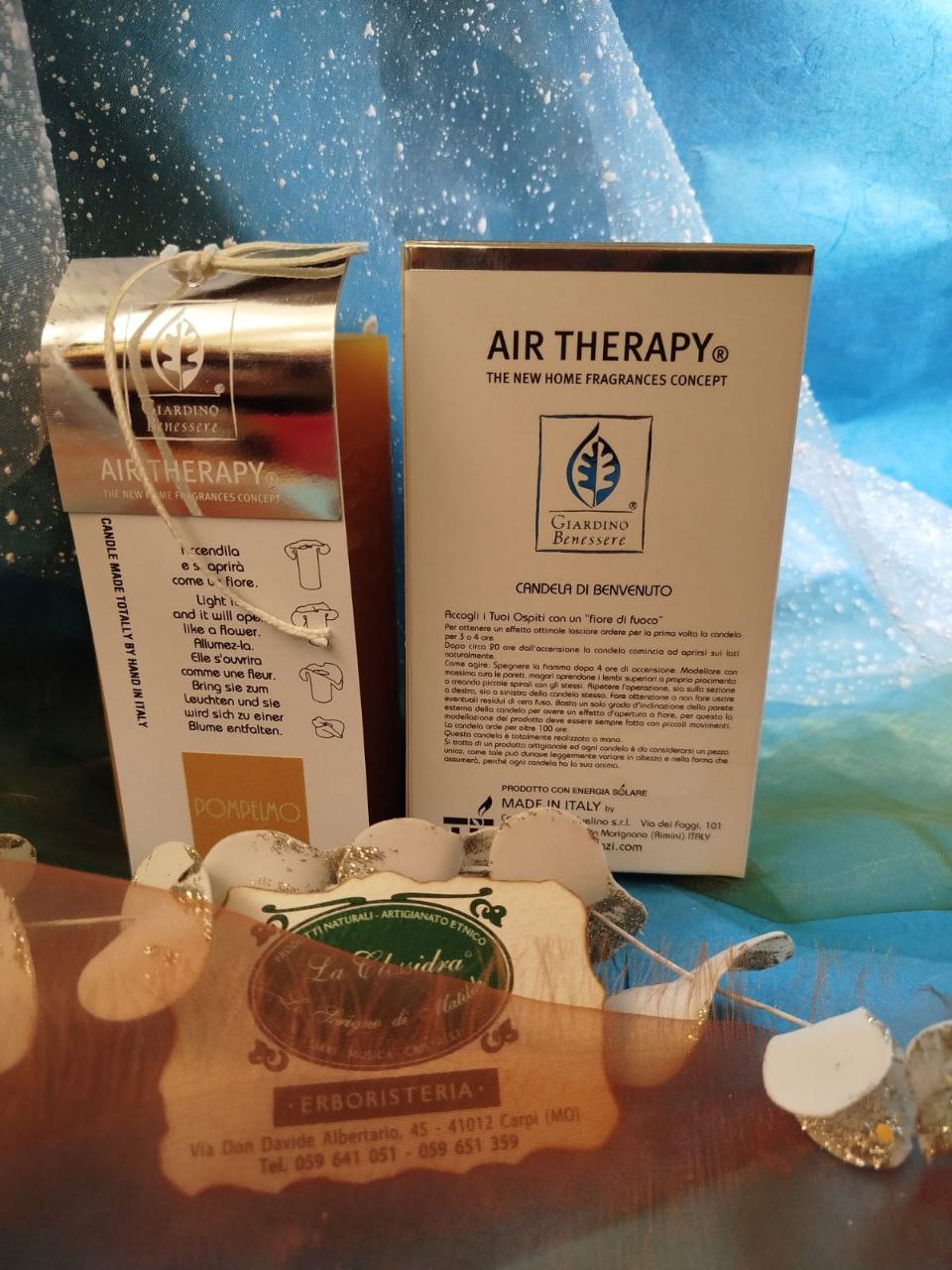 CANDELA AIR THERAPY MEDIA DA 100 ORE: POMPELMO