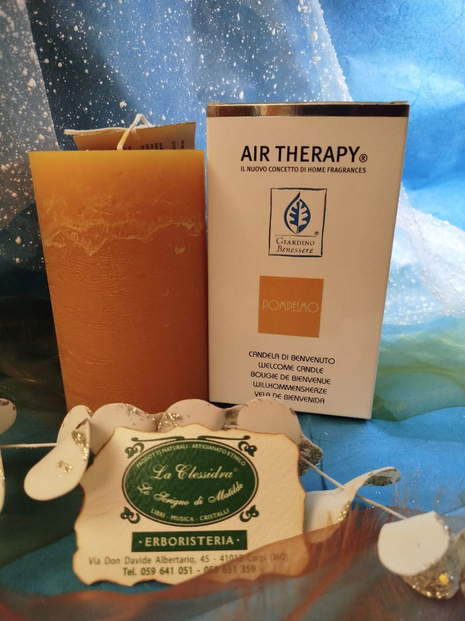 CANDELA AIR THERAPY MEDIA DA 100 ORE: POMPELMO