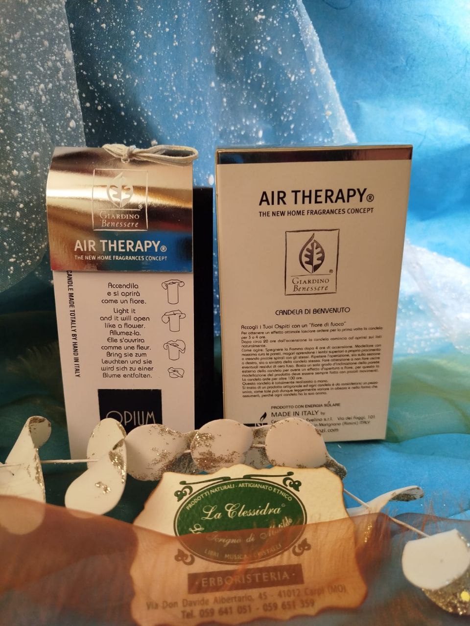 CANDELA AIR THERAPY MEDIA DA  100 ORE: OPIUM