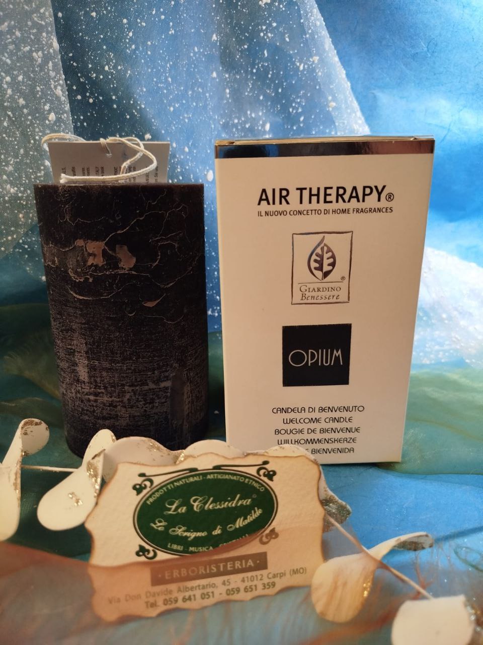 CANDELA AIR THERAPY MEDIA DA  100 ORE: OPIUM