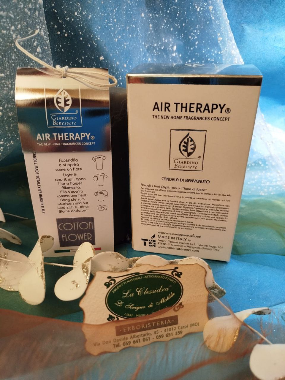 CANDELA AIR THERAPY MEDIA DA 100 ORE: COTTON FLOWER