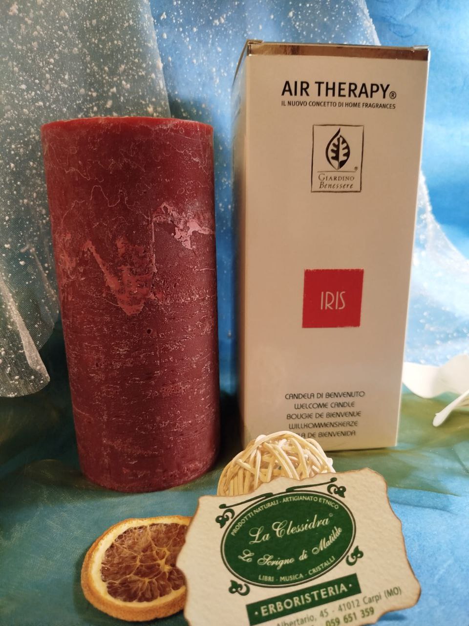 CANDELA AIR THERAPY GRANDE DA 150 ORE: IRIS