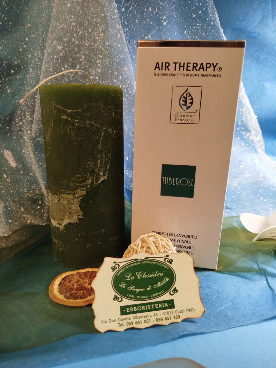 CANDELA AIR THERAPY GRANDE DA 150 ORE: TUBEROSE