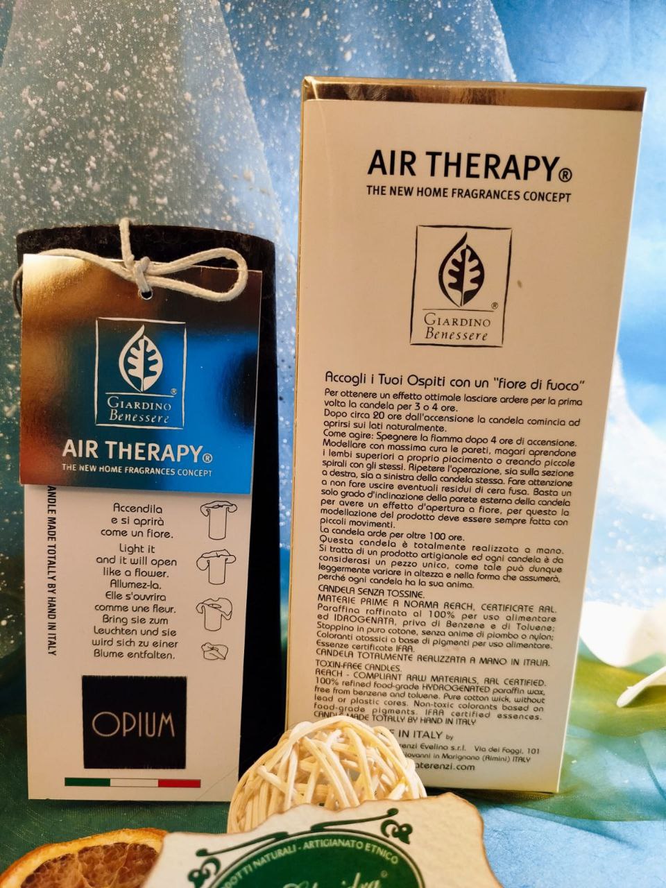 CANDELA AIR THERAPY GRANDE DA 150 ORE: OPIUM