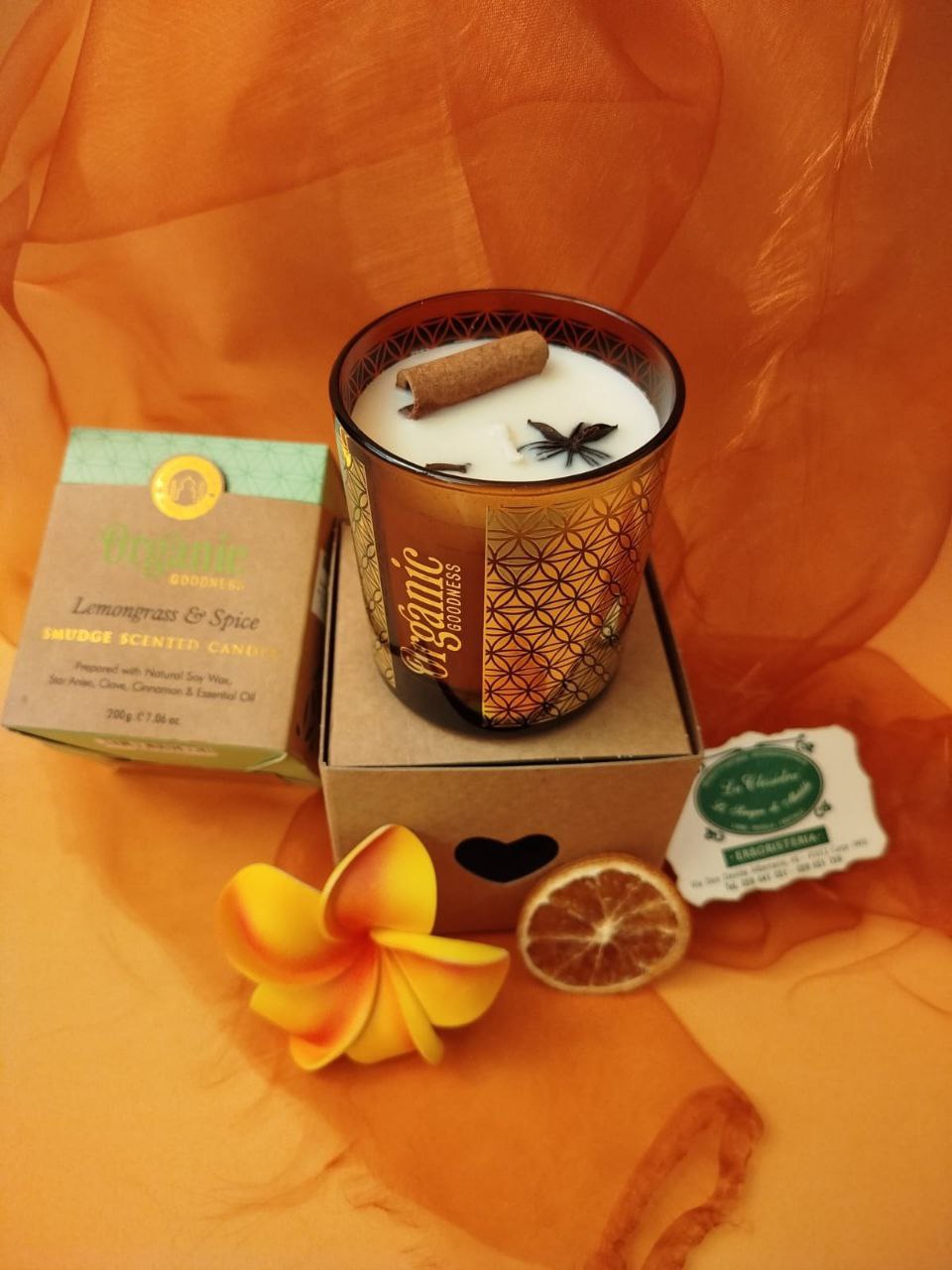 CANDELA SONG OF INDIA: LEMONGRASSE E SPEZIE