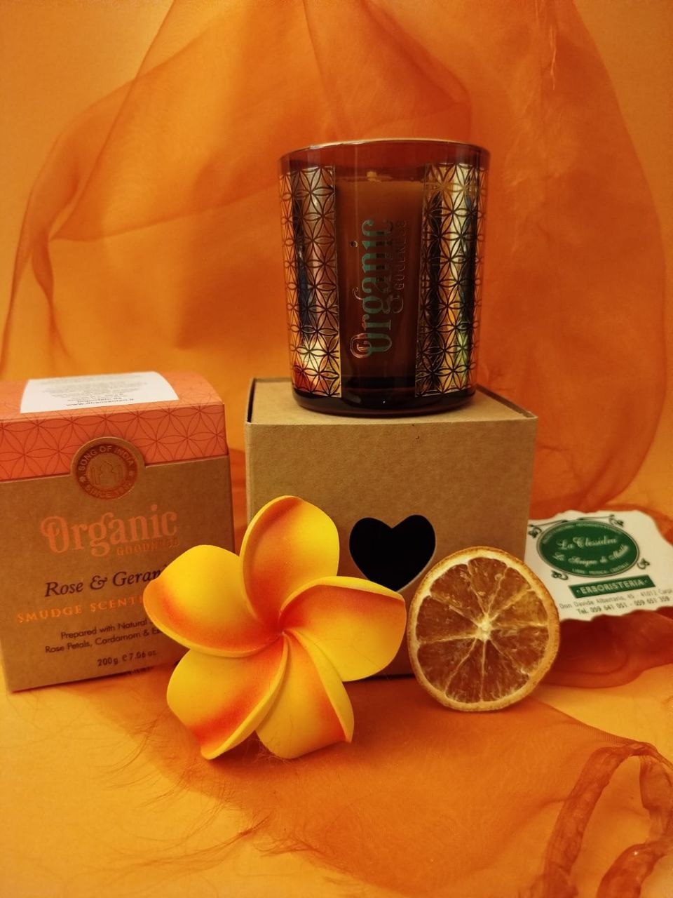 CANDELA SONG OF INDIA: MANDARINO E ALLORO