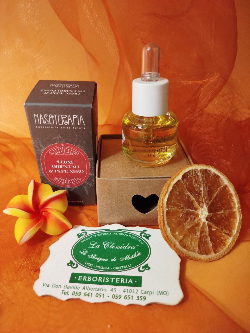 ESSENZA AROMATICA NASOTERAPIA: LEGNI ORIENTALI E PEPE NERO