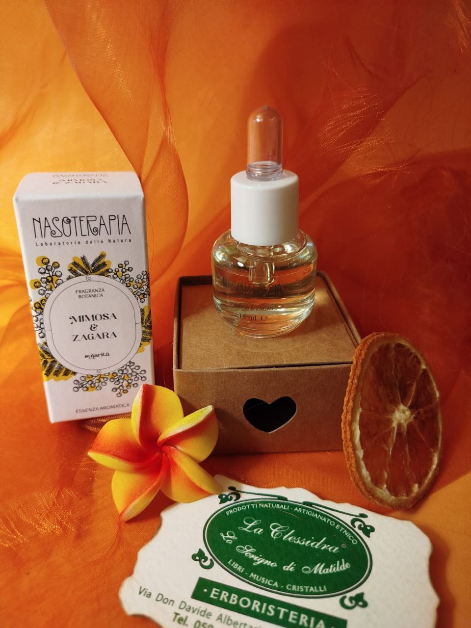ESSENZA AROMATICA NASOTERAPIA: MIMOSA E ZAGARA