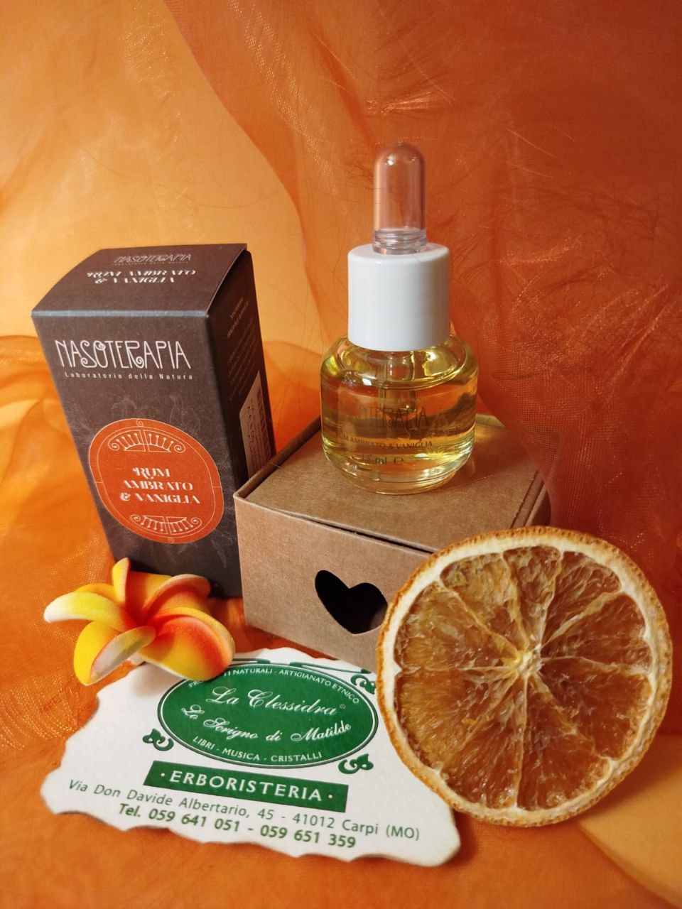 ESSENZA AROMATICA NASOTERAPIA: RUM AMBRATO E VANIGLIA