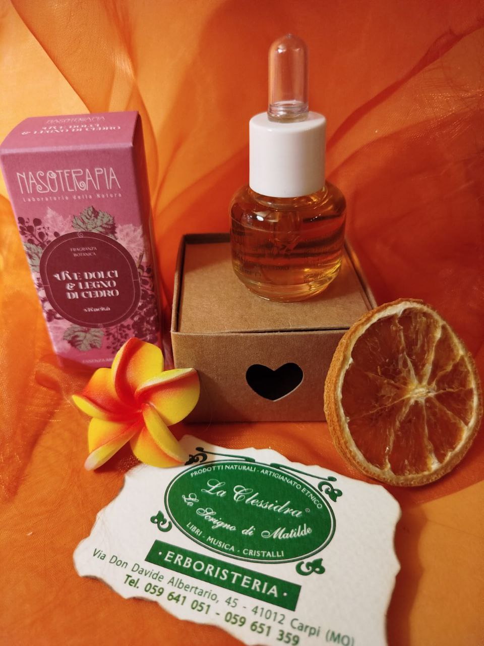 ESSENZA AROMATICA NASOTERAPIA: UVE DOLCI E LEGNO DI CEDRO