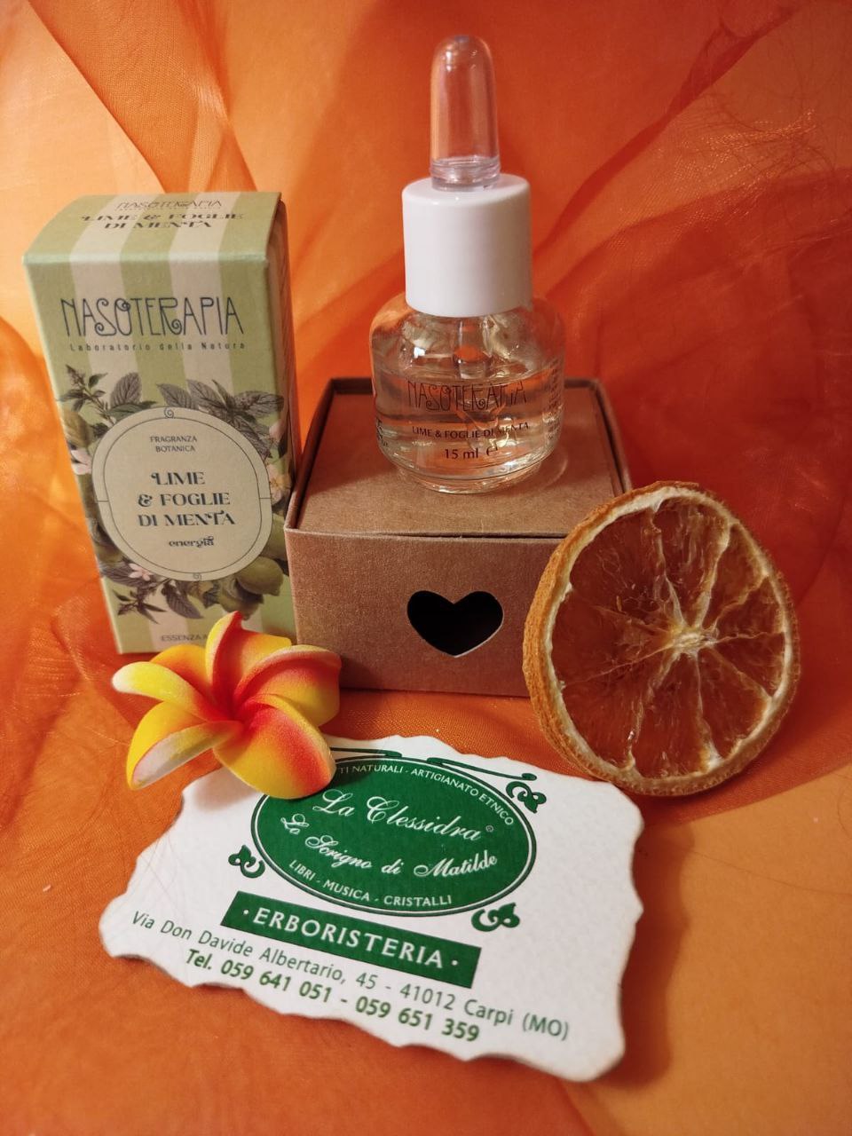 ESSENZA AROMATICA NASOTERAPIA: LIME E MENTA