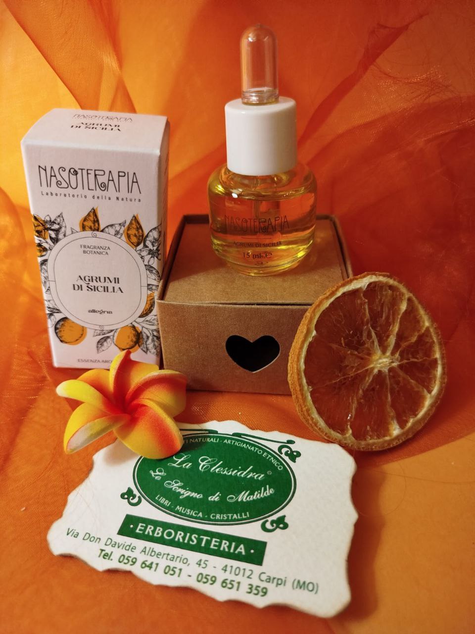 ESSENZA AROMATICA NASOTERAPIA: AGRUMI DI SICILIA