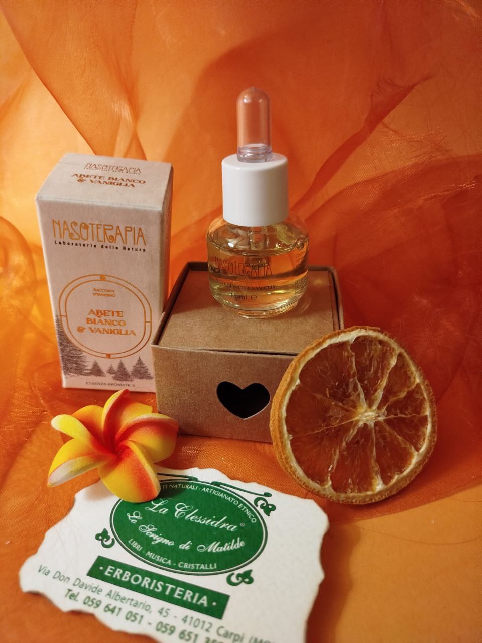 ESSENZA AROMATICA NASOTERAPIA: ABETE BIANCO E VANIGLIA