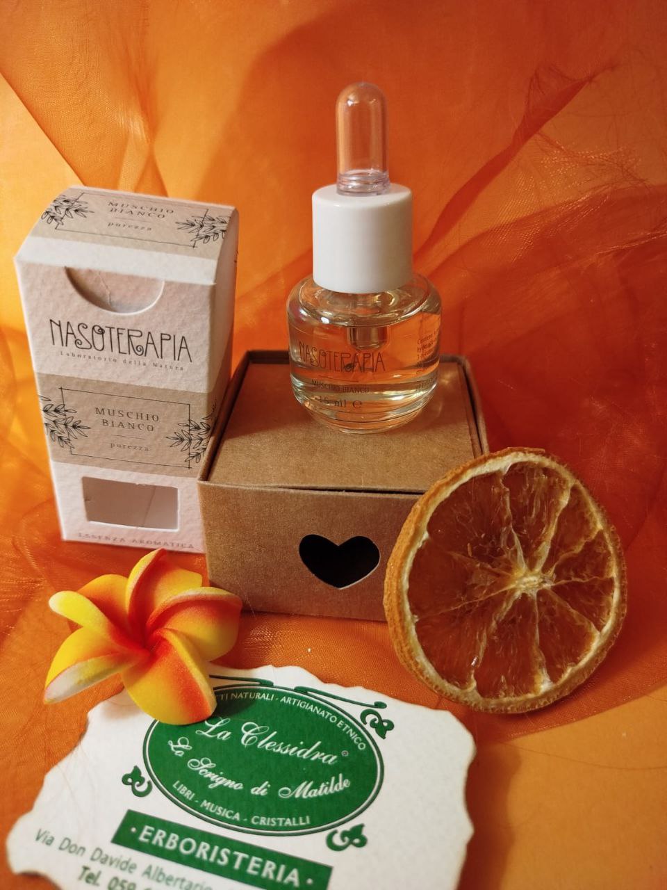 ESSENZA AROMATICA NASOTERAPIA: MUSCHIO BIANCO