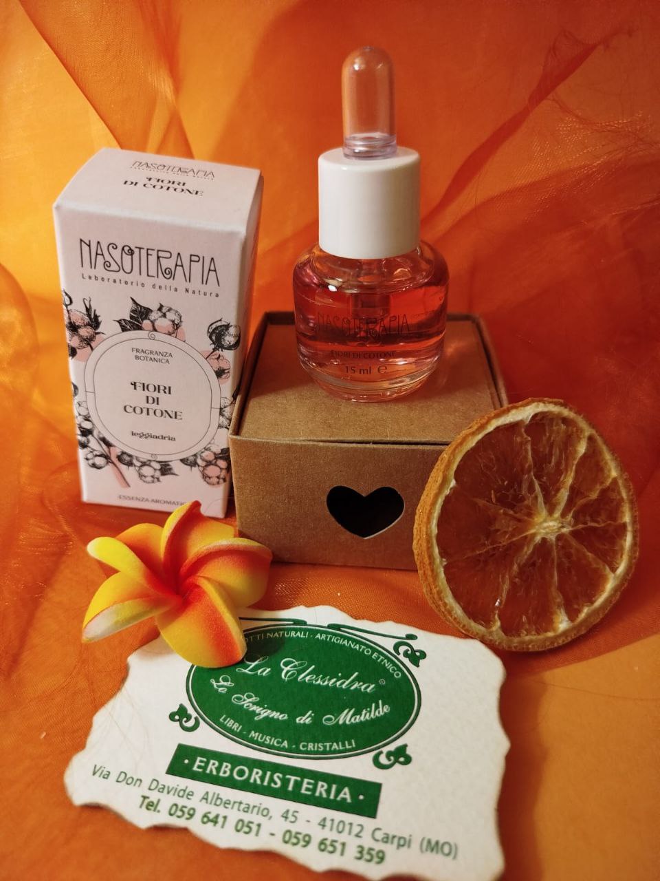 ESSENZA AROMATICA NASOTERAPIA: FIORI DI COTONE