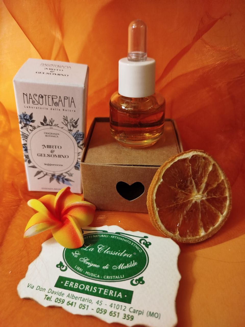 ESSENZA AROMATICA NASOTERAPIA: MIRTO E GELSOMINO
