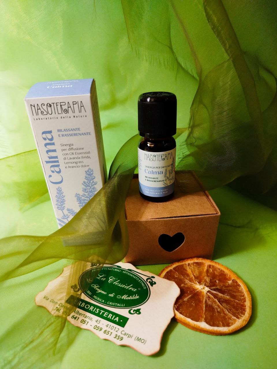 SINERGIA DI OLI ESSENZIALI: CALMA