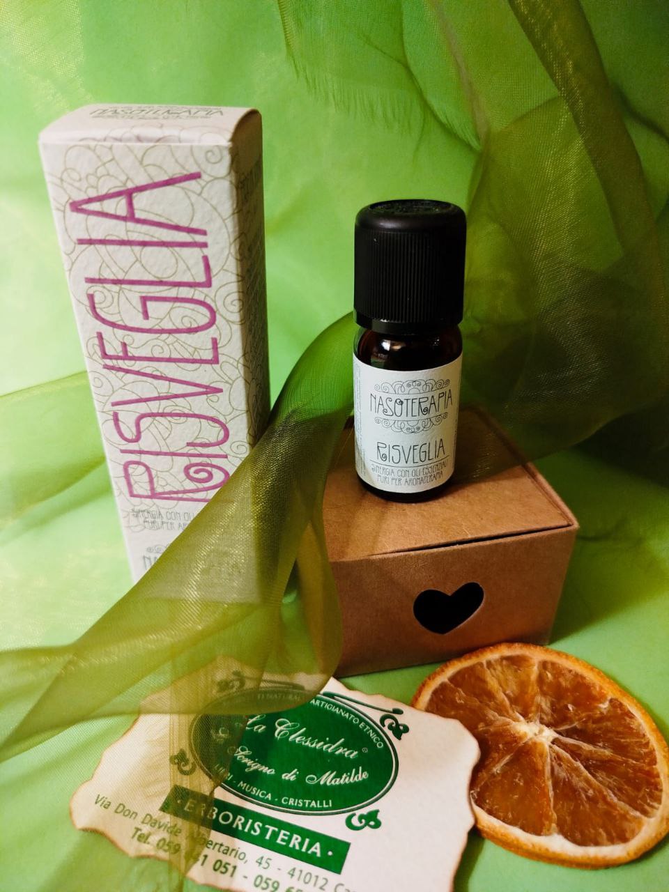 SINERGIA DI OLI ESSENZIALI: RISVEGLIA