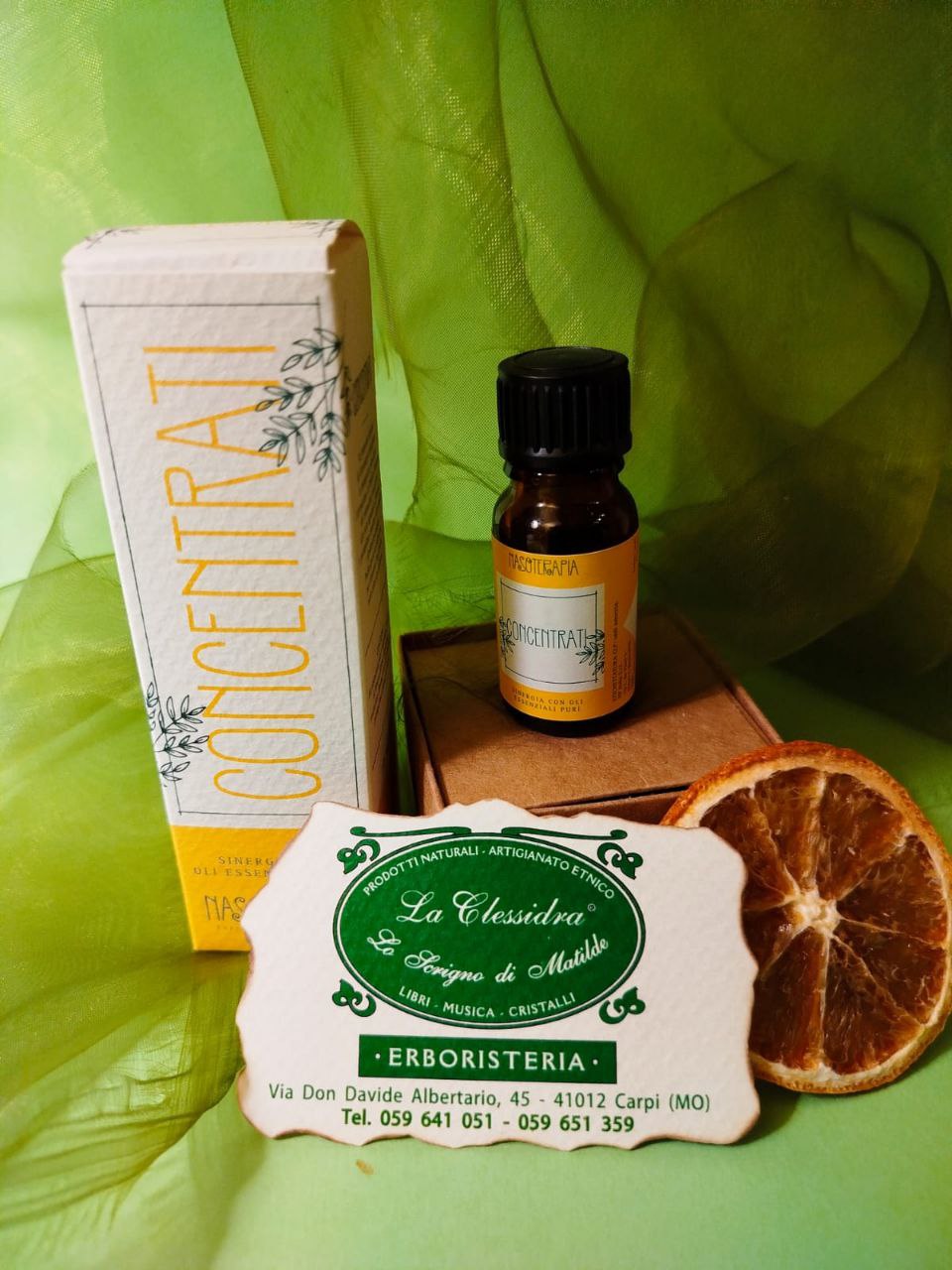 SINERGIA DI OLI ESSENZIALI: CONCENTRATI
