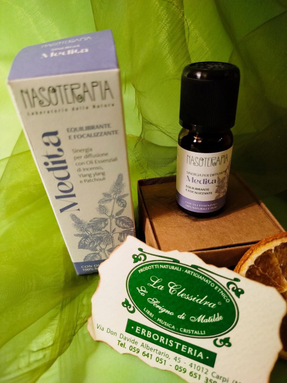 SINERGIA DI OLI ESSENZIALI: MEDITA