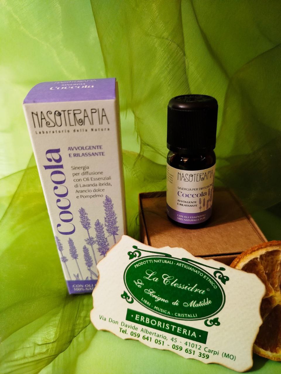 SINERGIA DI OLI ESSENZIALI: COCCOLA