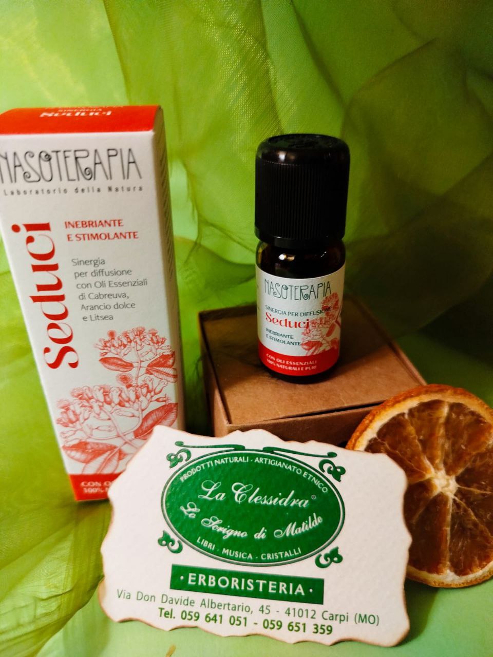 SINERGIA DI OLI ESSENZIALI: SEDUCI